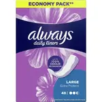 Always D/pantyliners Large 48pcs